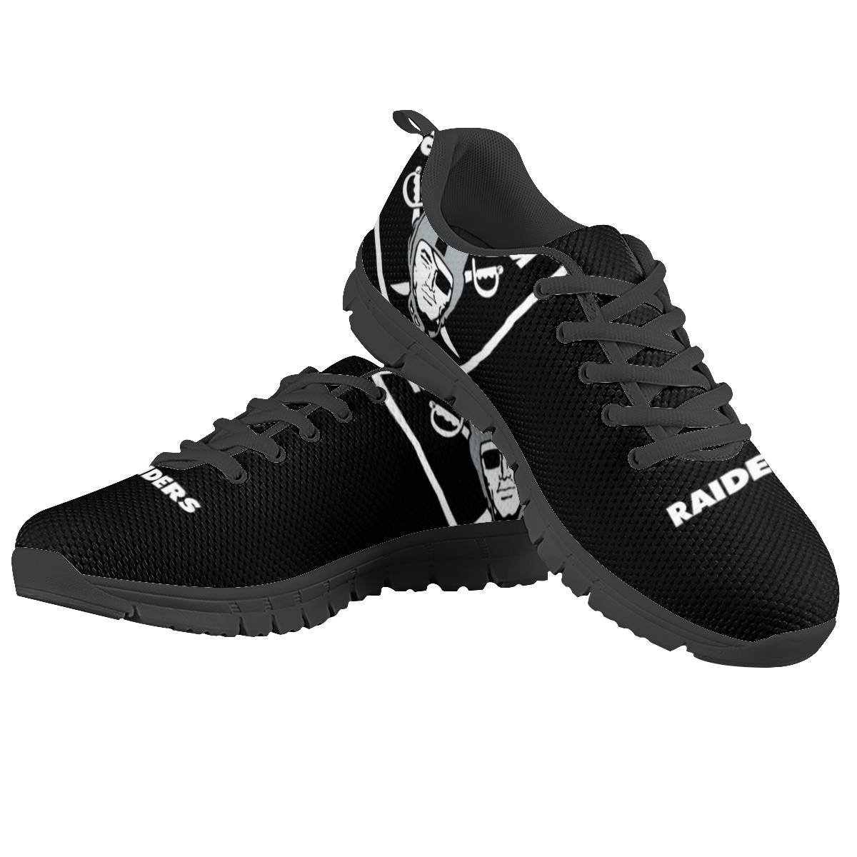 Men's Las Vegas Raiders AQ Running Shoes 001 Men's Las Vegas Raiders AQ Running Shoes 001